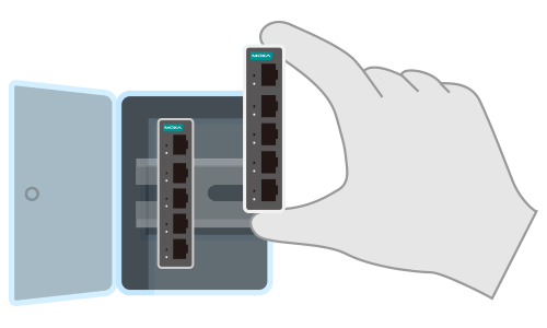 Tiny size suitable for small cabinet deployment